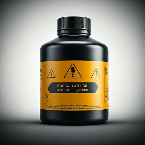 Chemical container labeling